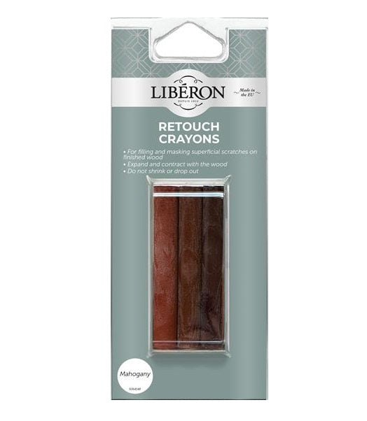 LIBERON RETOUCH CRAYONS 3 PK  - MAHOGANY. V33014219 \\\KD04345