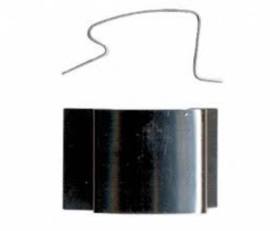 ALM GH025 STAINLESS STEEL GLAZING CLIPS 25/PK. GH025 \\\KD04469