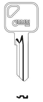 KEY BLANK EUS1 ERREBI EUROSPEC MP5 MP6 5 PINJMA TX3D SILCA EUS1  U5DQDAVENPORT EM6 GC029 10/PK. EUS1 \\\KD04494