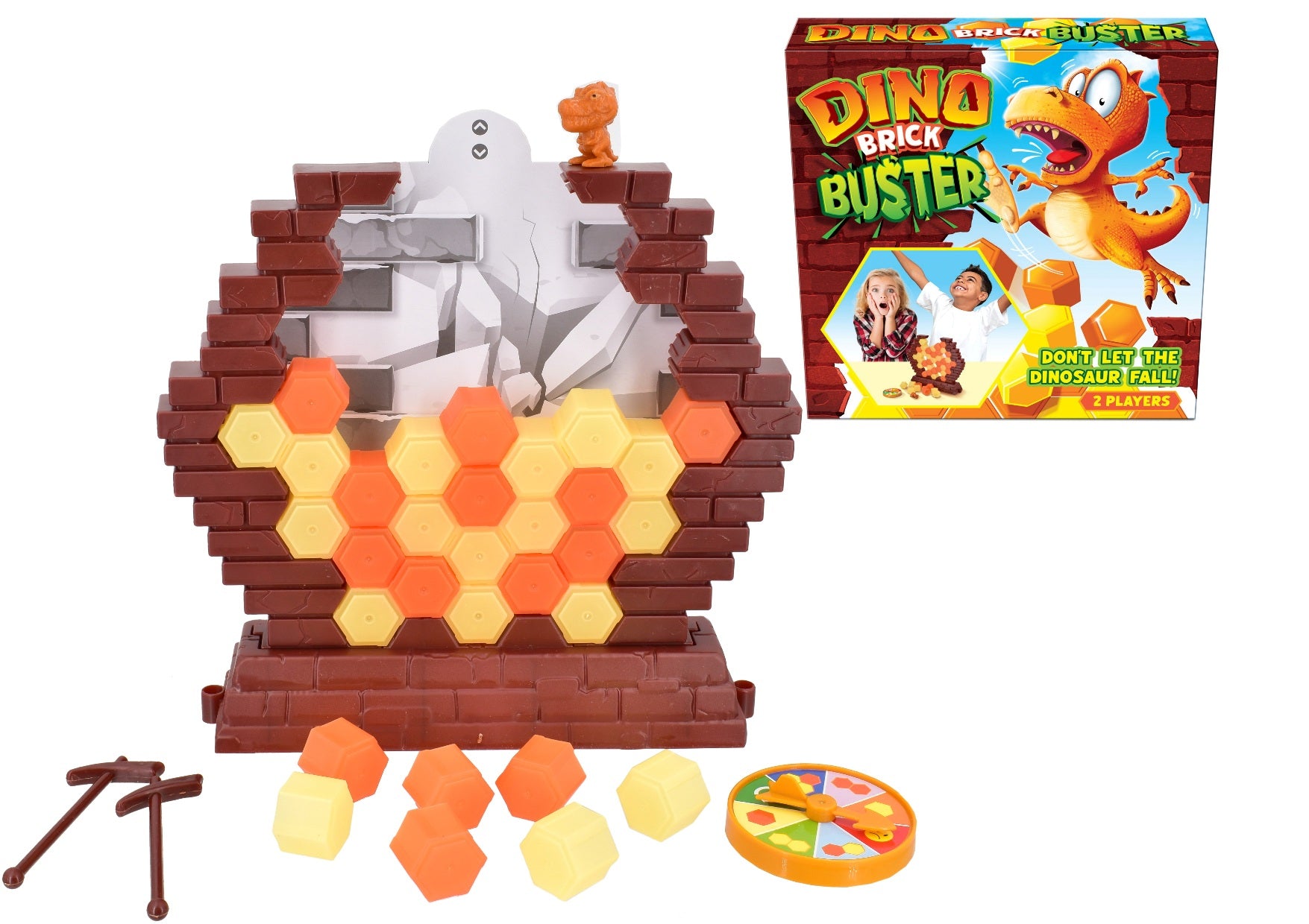 DINOSAUR BRICK GAME - COLOUR BOX. TY0548 \\\KD04733