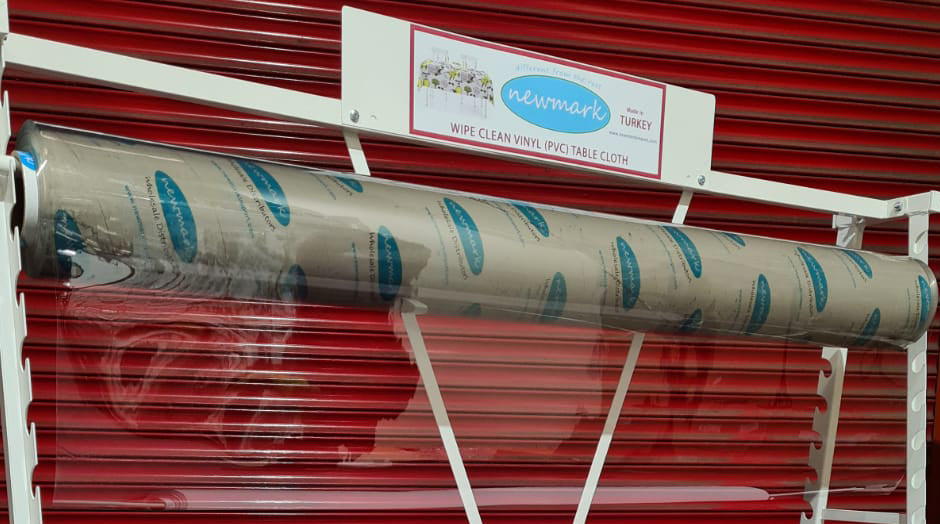 PVC TABLE COVER TRANSPARENT 1.40 X 50 M. NW6059 \\\KD04796