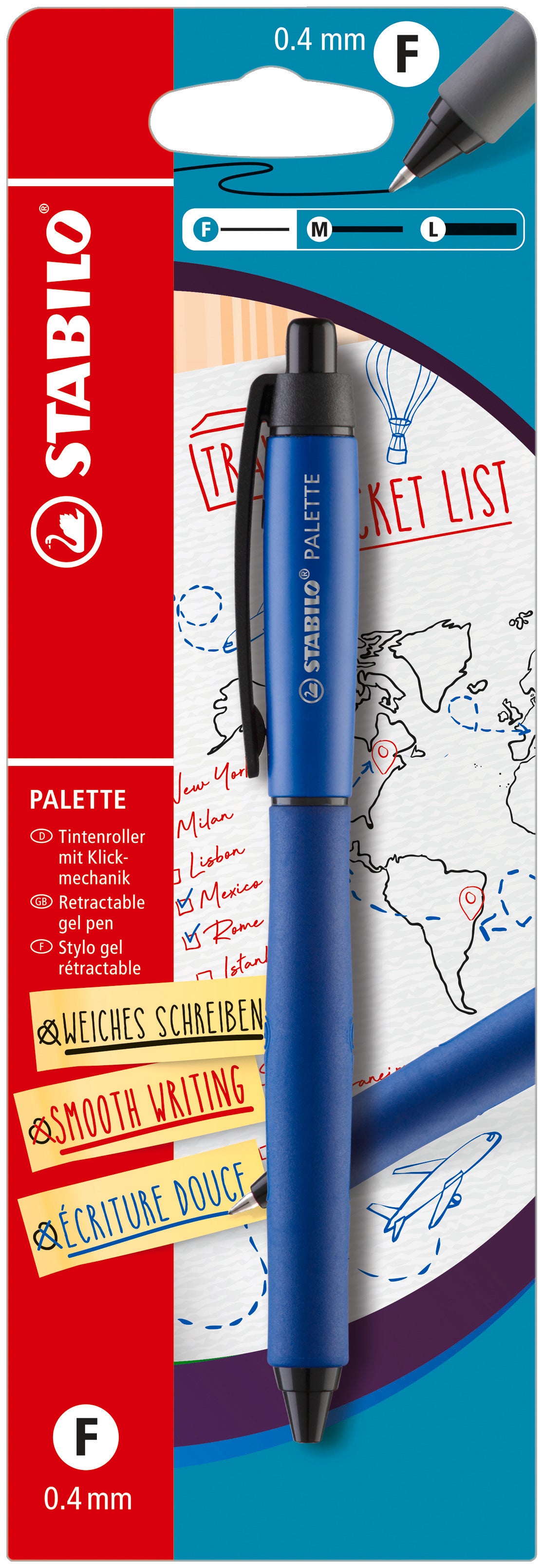 STABILO PALETTE 1PC BLISTER BLUE. B-55312-10 \\\KD04855