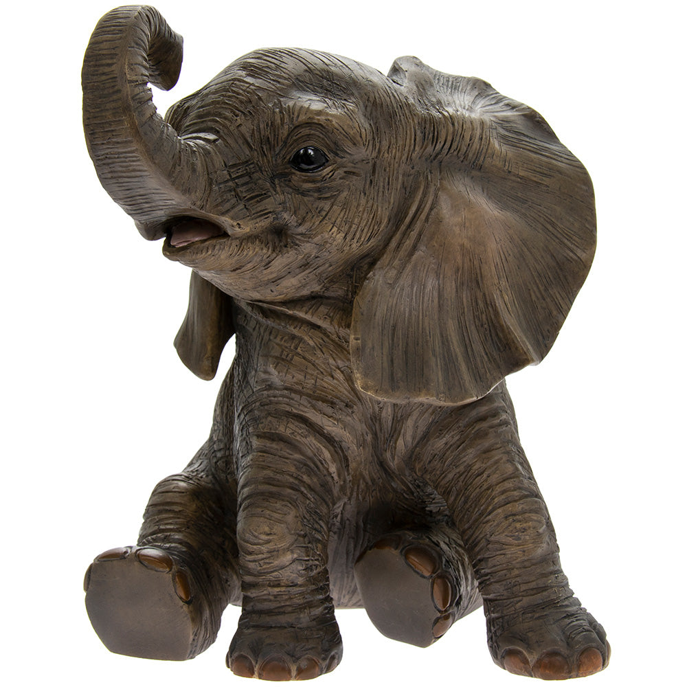 THE LEONARDO COLLECTION ELEPHANT ORNAMENT 24CM. LP01690 \\\KD04923