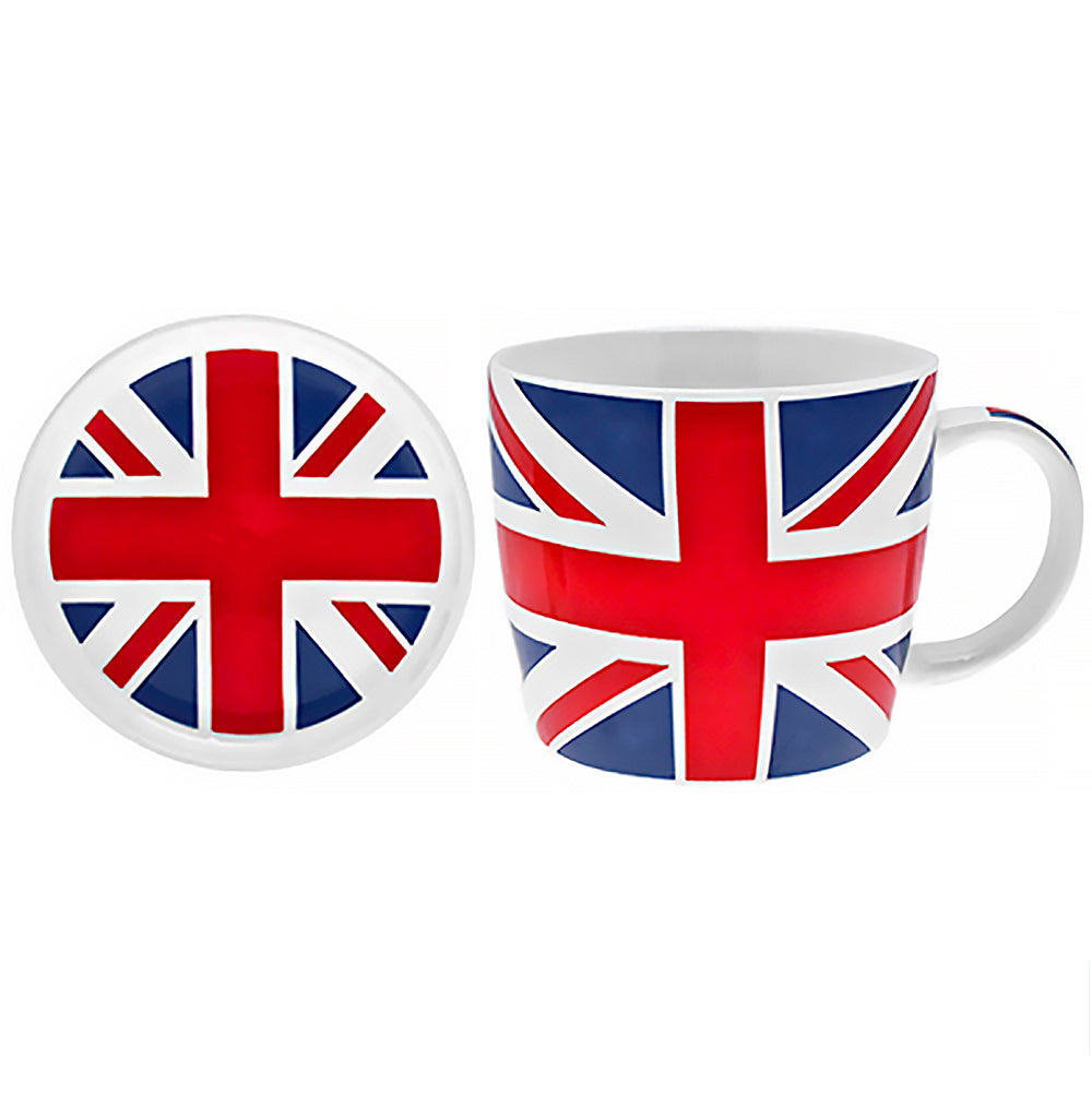 UNION JACK MUG AND COASTER GIFT SET. LP23012 \\\KD04942
