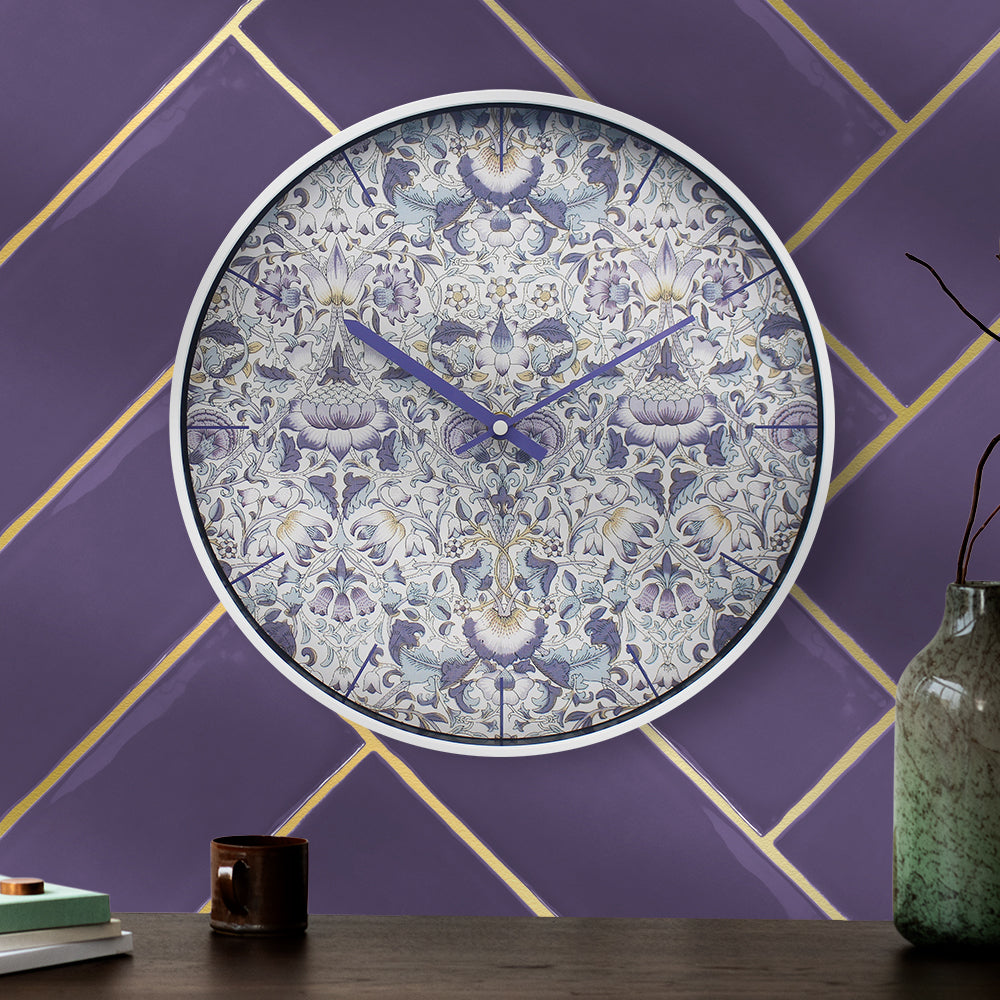 LODDEN ROUND WALL CLOCK. LP49246 \\\KD04968