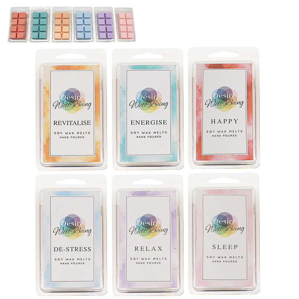 DESIRE SOY WAX MELTS BAR - ASSORTED MOOD SCENTS. LP49190 \\\KD04980