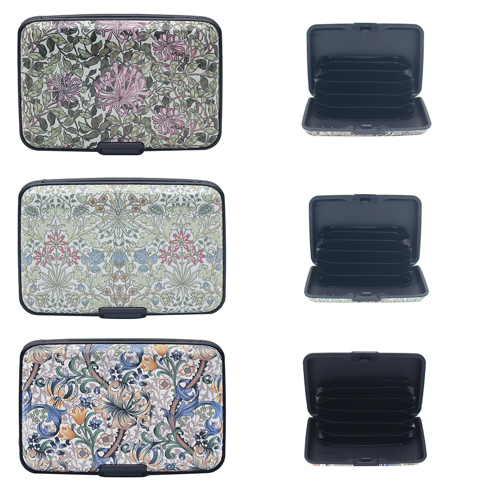ASSORTED DEISGN FLORAL CARD PROTECTOR CASE. LP73212 \\\KD04997