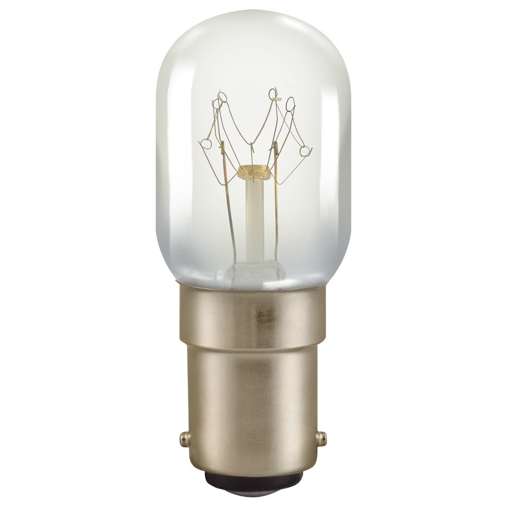 CROMPTON SMALL BAYONET CAP / SBC 15W 2800K 110LM PYGMY FRIDGE APPIANCE LAMPS. AF15CSBC 648890 \\\KD05098