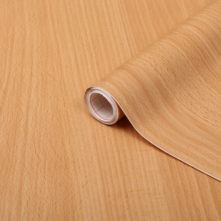 D-C-FIX 346-0218 SELF ADHESIVE VINYL FILM / STICKY BACK PLASTIC 45CM X 2M  - BEECH WOODGRAIN WOOD. 346-0218 \\\KD05118
