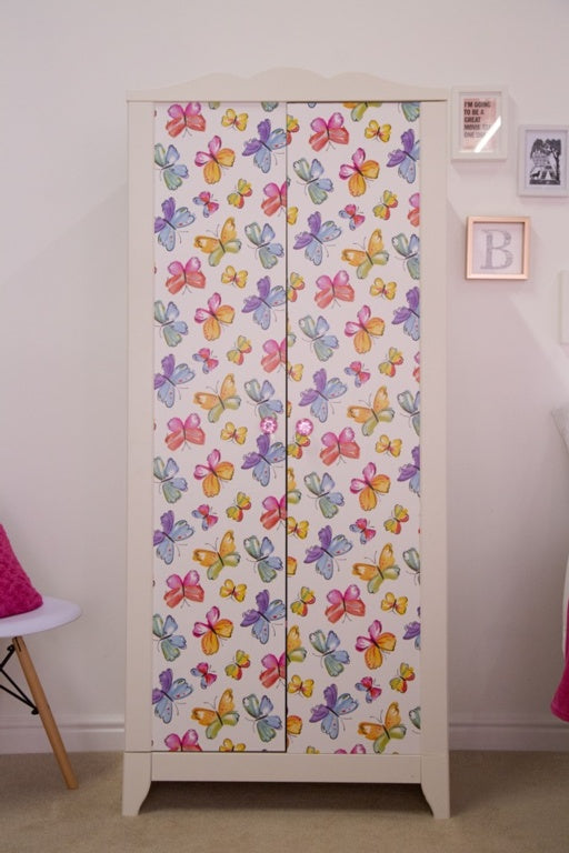 D-C-FIX 346-0377 SELF ADHESIVE VINYL FILM / STICKY BACK PLASTIC 45CM X 2M  - PAPILLION. 346-0377 \\\KD05122
