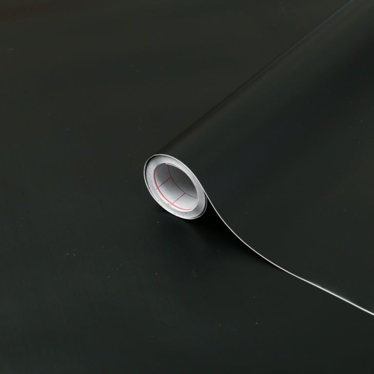D-C-FIX 346-8091 SELF ADHESIVE VINYL FILM / STICKY BACK PLASTIC 67.5CM X 2M  - MATT BLACK. 346-8091 \\\KD05136