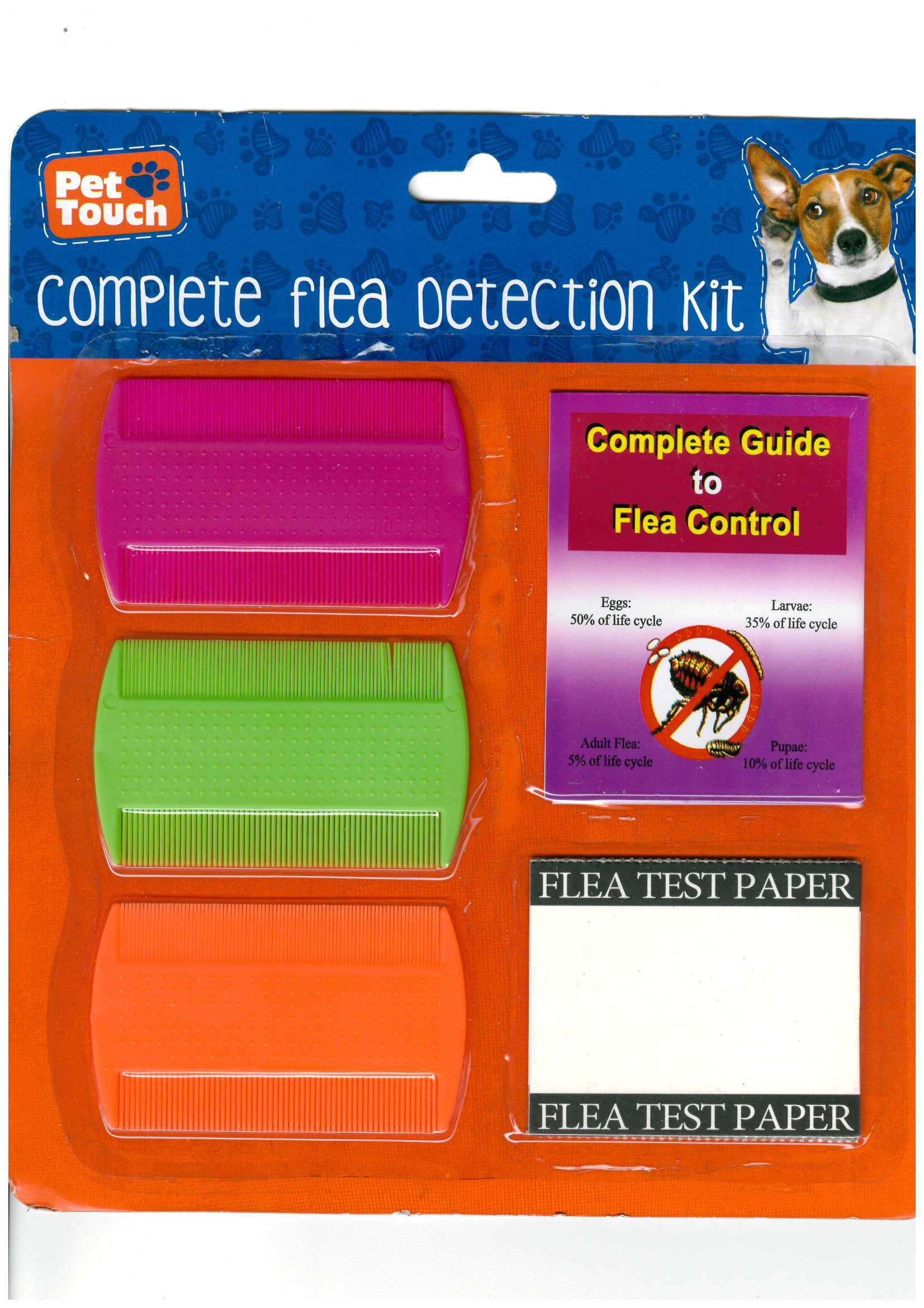 PET TOUCH COMPLETE FLEA DETECTIONKIT. HT146 \\\KD05150