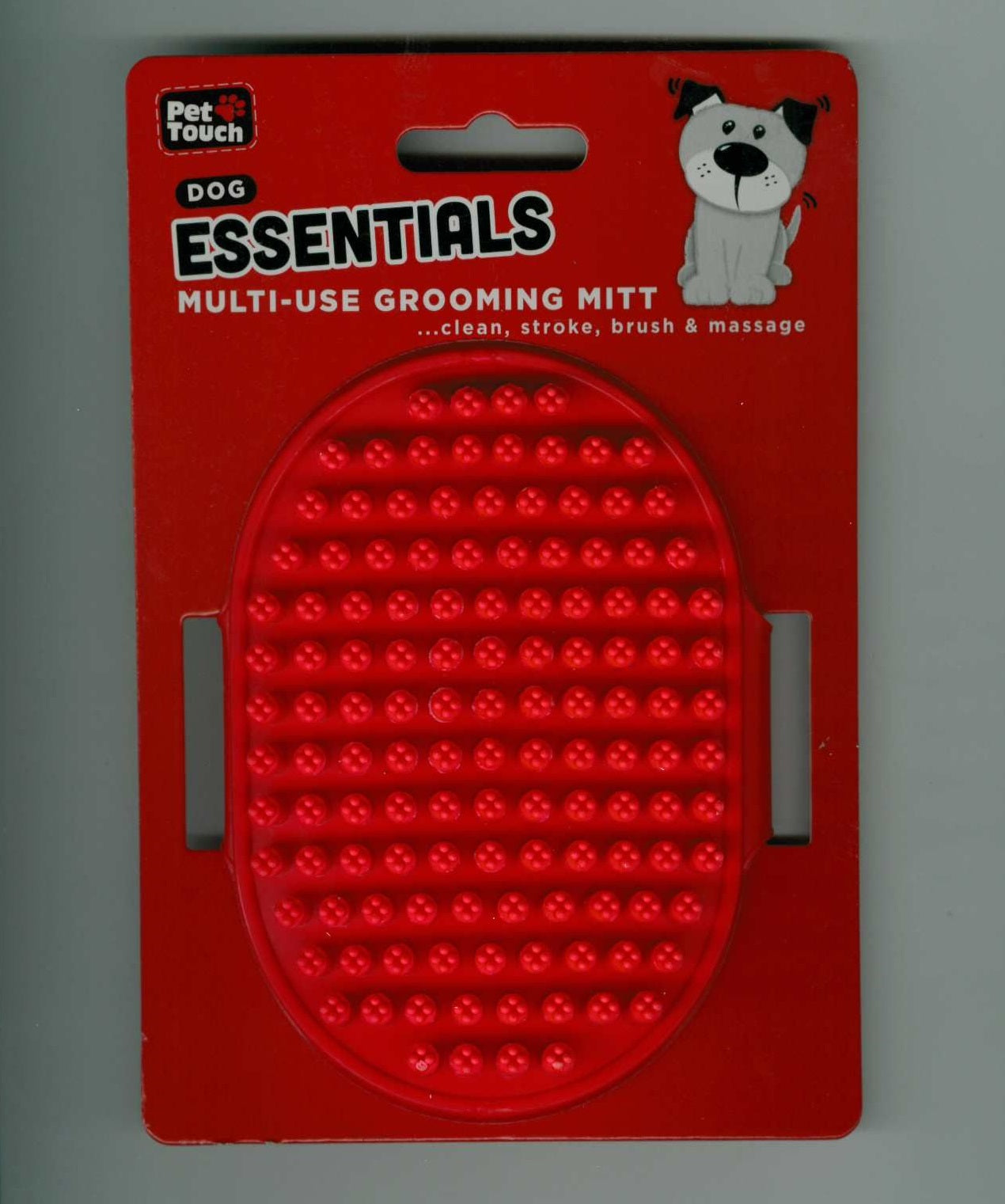 PET TOUCH MULTI-USE GROOMING DOG MITT. HT8457 \\\KD05157