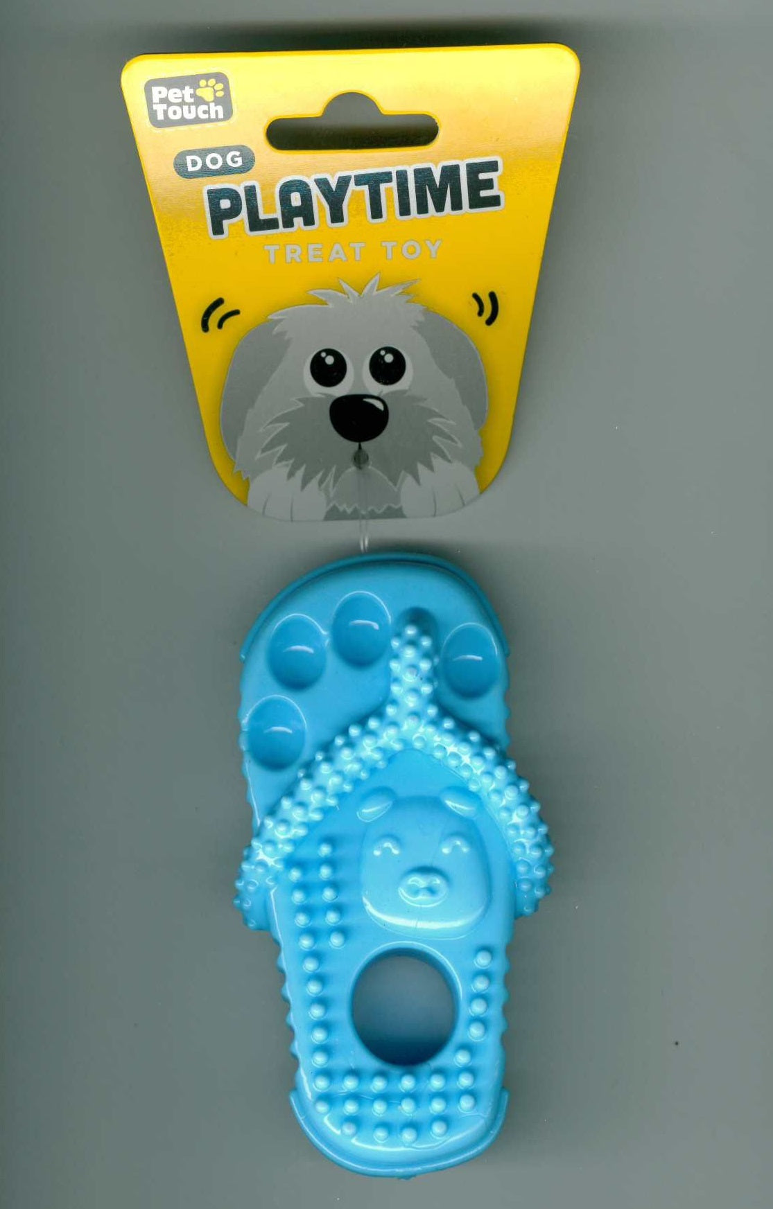 PET TOUCH TPR SLIPPER TREAT DOG TOY. HT8487 \\\KD05160