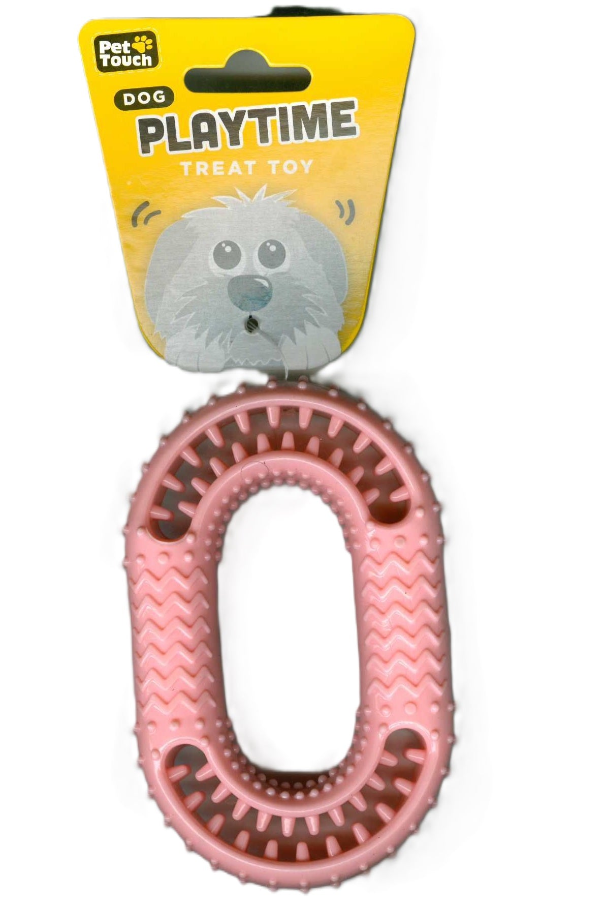 PET TOUCH TPR LOOP TREAT DOG TOY. HT8490 \\\KD05161