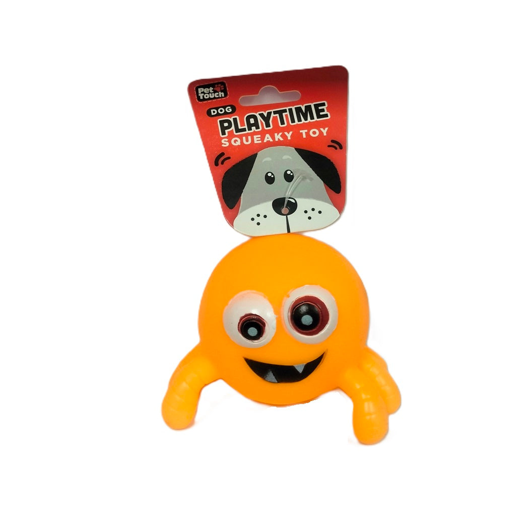 PET TOUCH SQUEAKY SPIDER DOG TOY. HT8649 \\\KD05165
