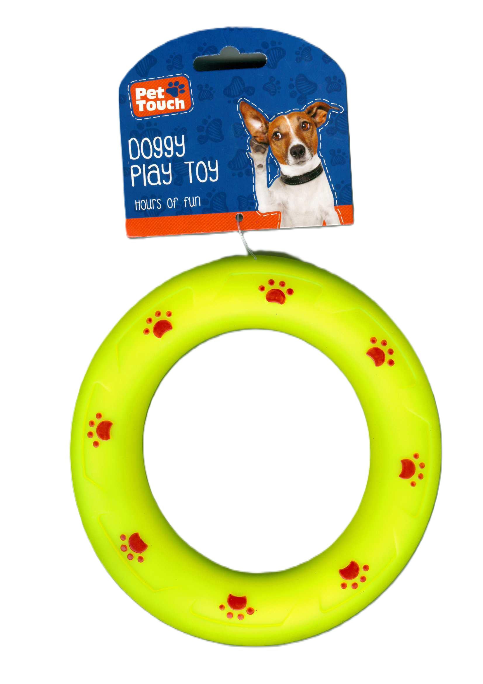 PET TOUCH FLOATING RING DOG TOY. HT7038 \\\KD05168