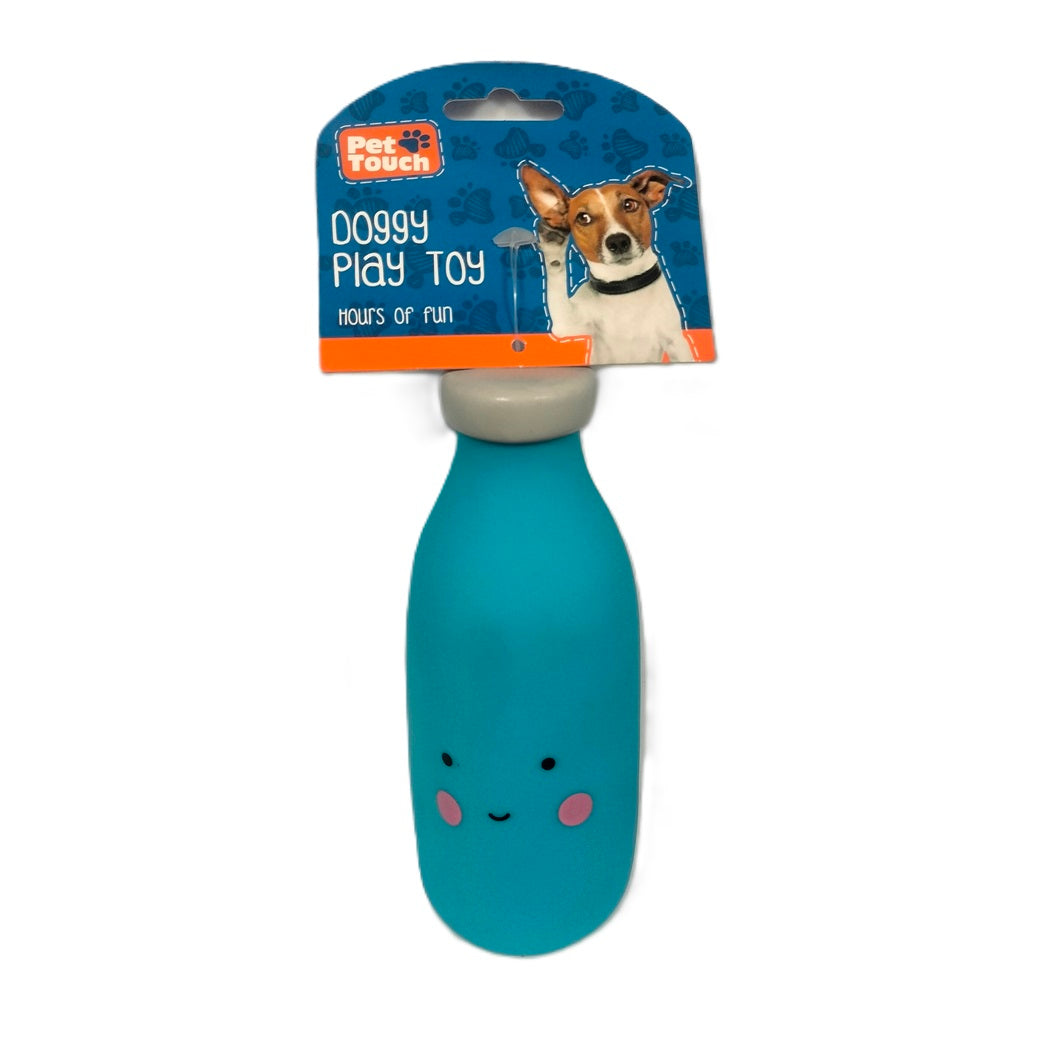 PET TOUCH SQUEAKY MILK BOTTLE DOG TOY. HT7265 \\\KD05176