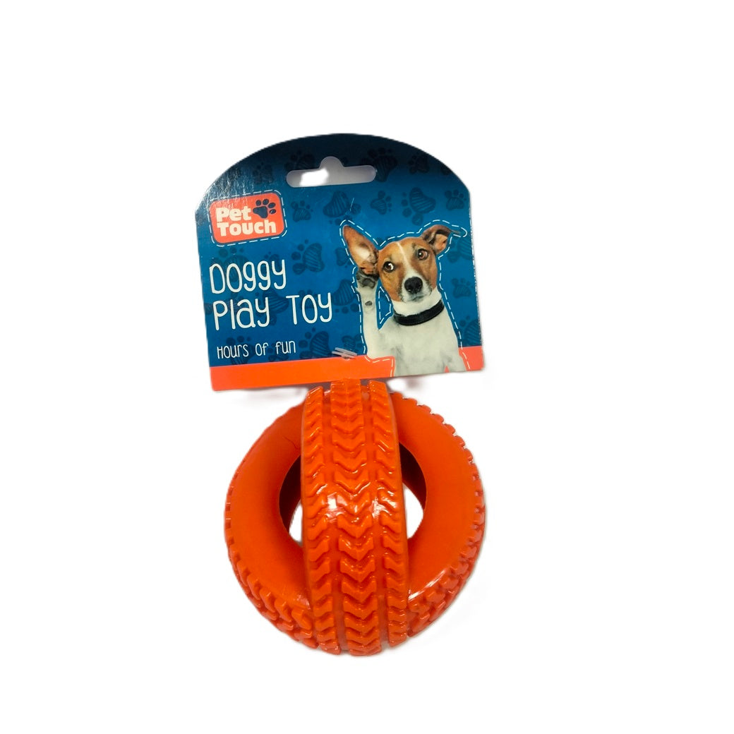 PET TOUCH TPR TYRE DOG TOY. HT7412 \\\KD05177