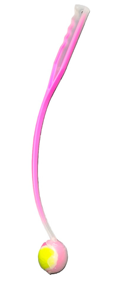 PET TOUCH 2 TONE LAUNCHER & BALL SET. HT7743 \\\KD05184