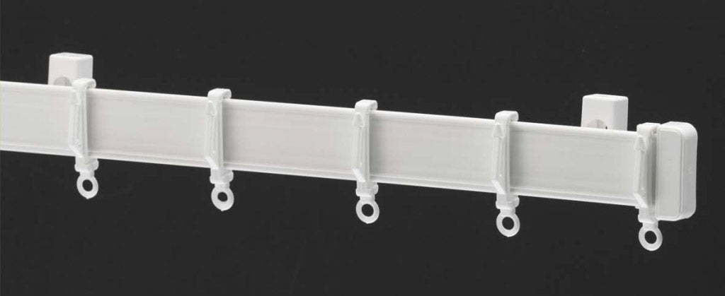 HARRISON DRAPE STANDARD DRAPE CURTAIN TRACK WHITE 150CM \\\KD05212