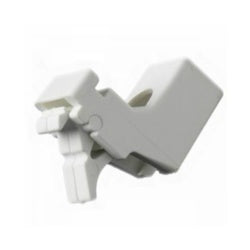 HARRISON DRAPE STANDARD DRAPE CURTAIN BRACKETS WHITE 5/PK. W1793X1 / 365868 \\\KD05228