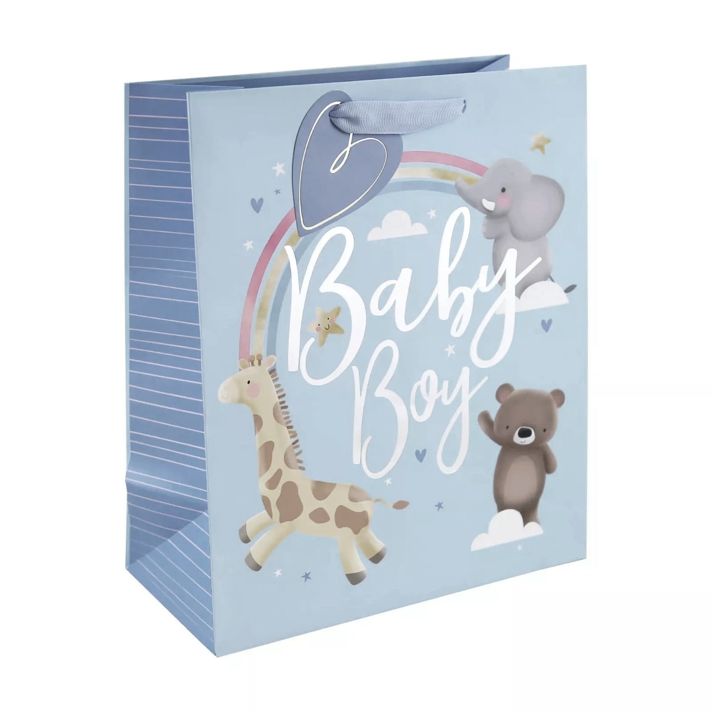 EUROWRAP BABY BOY LARGE GIFT BAG APX 27 X 33 X 14 CM. 35389-2C \\\KD05243