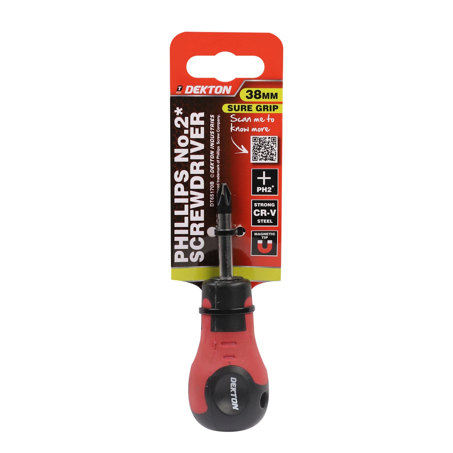 DEKTON PHILIPS NO 2 SCREWDRIVER 38MM. DT65170B \\\KD05281