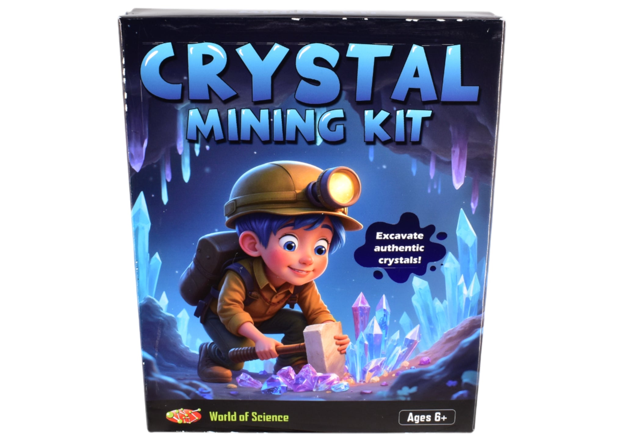 WORLD OF SCIENCE CRYSTAL MINING KIT. TY3013 \\\KD05370