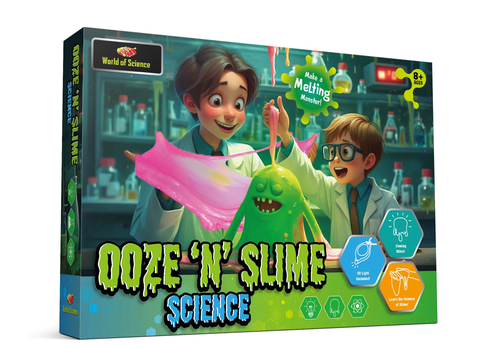 WORLD OF SCIENCE OOZE AND SLIME SCIENCE GAME. TY3749 \\\KD05386