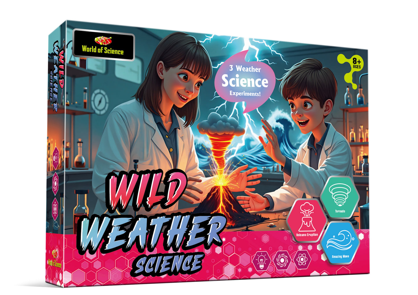 WORLD OF SCIENCE WILD WEATHER SCIENCE GAME. TY3757 \\\KD05389