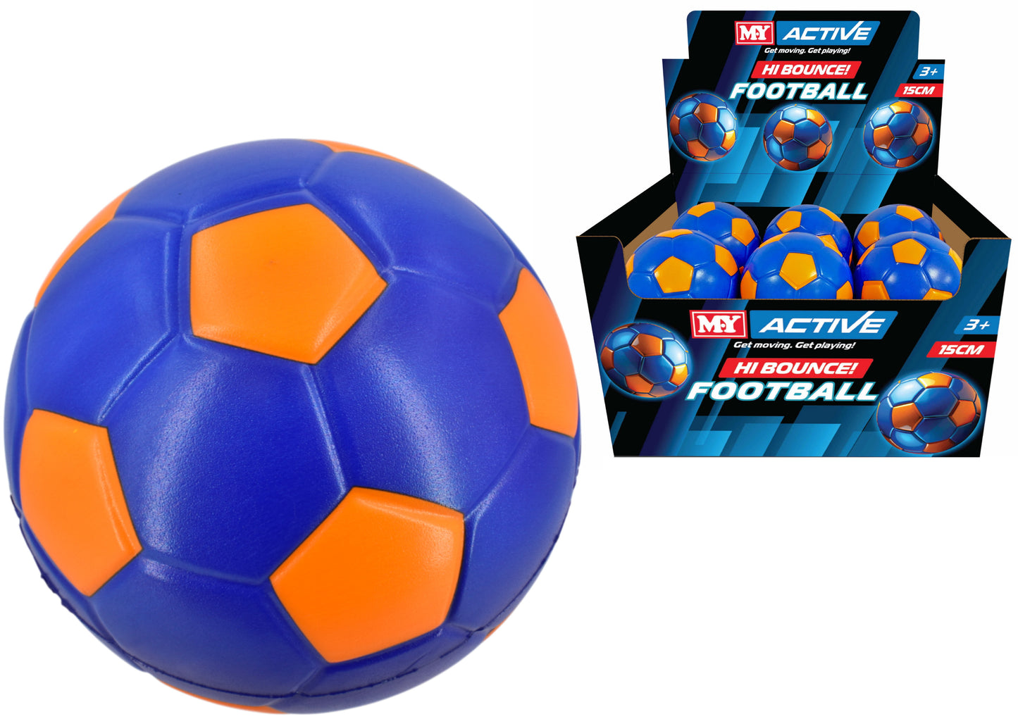 MY HIGH BOUNCE PU FOOTBALL 150G 15CM. TY4331 \\\KD05421
