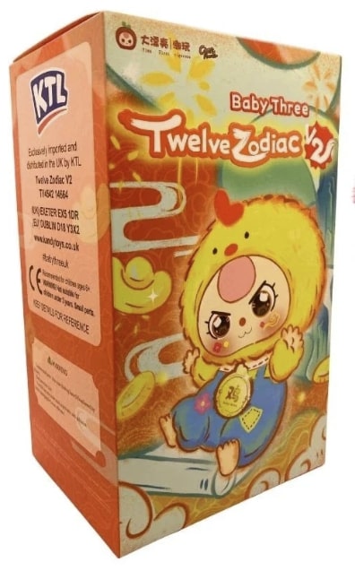 BABY THREE ASSORTED TWELVE ZODIAC. TY4542 \\\KD05426