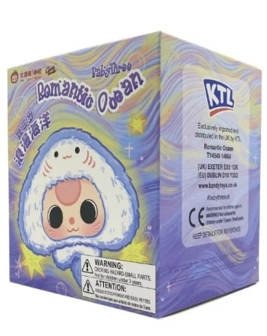 BABY THREE  ASSORTED ROMANTIC OCEAN. TY4548 \\\KD05429