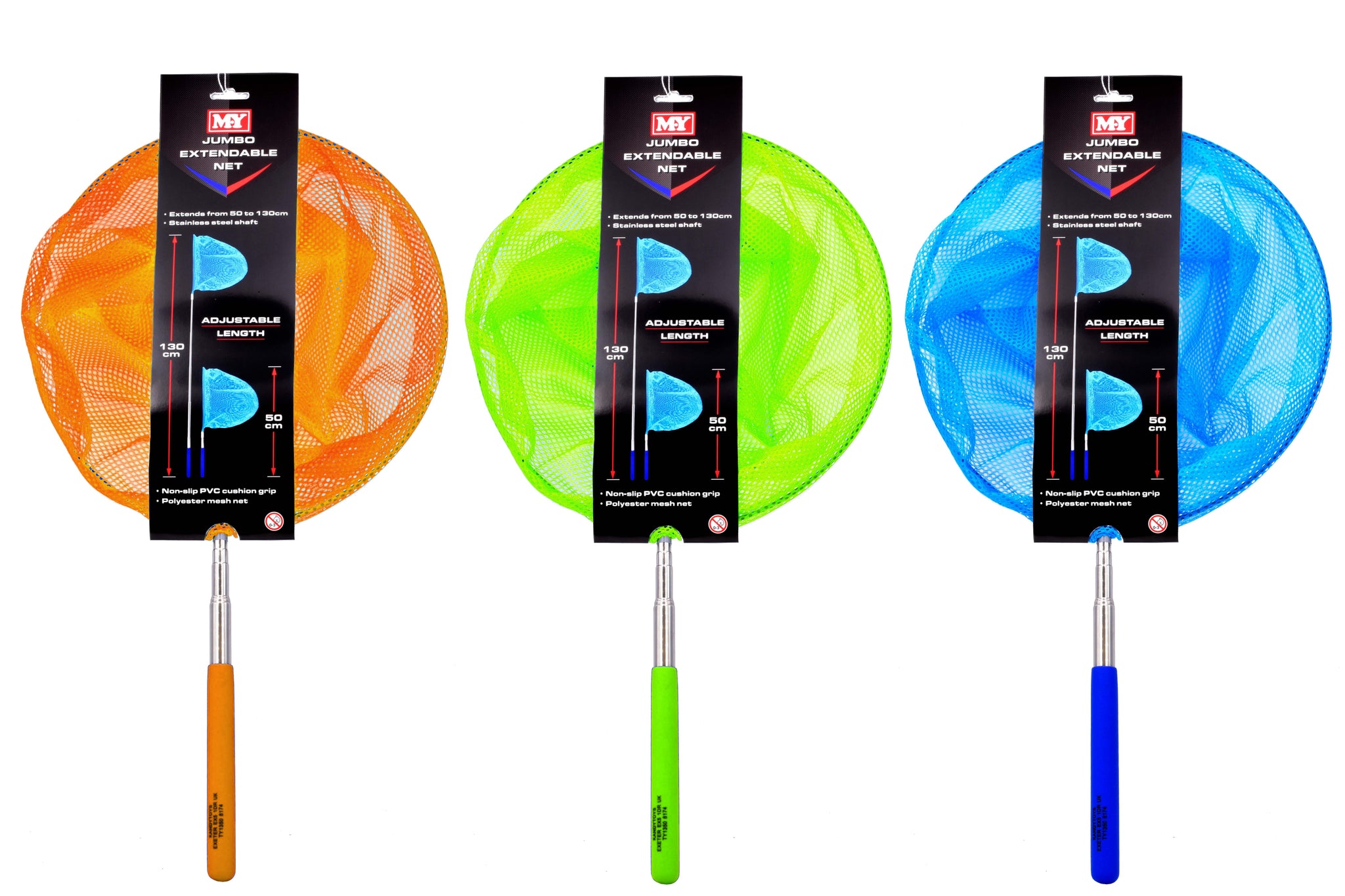 MY ASSORTED JUMBO EXTENDABLE TELESCOPIC NET. TY7501 \\\KD05454