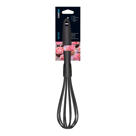 CHEF AID BLACK NYLON WHISK. 10E02406 \\\KD05501