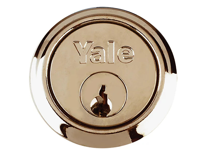 YALE LOCKS P1109 REPLACEMENT CYLINDER LOCK - BRASS. P-1109-PB \\\KD05576