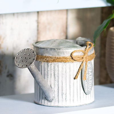 LE JARDIN GALVENISED WATERING CAN STYLE PLANTER. RR0266 \\\KD10043