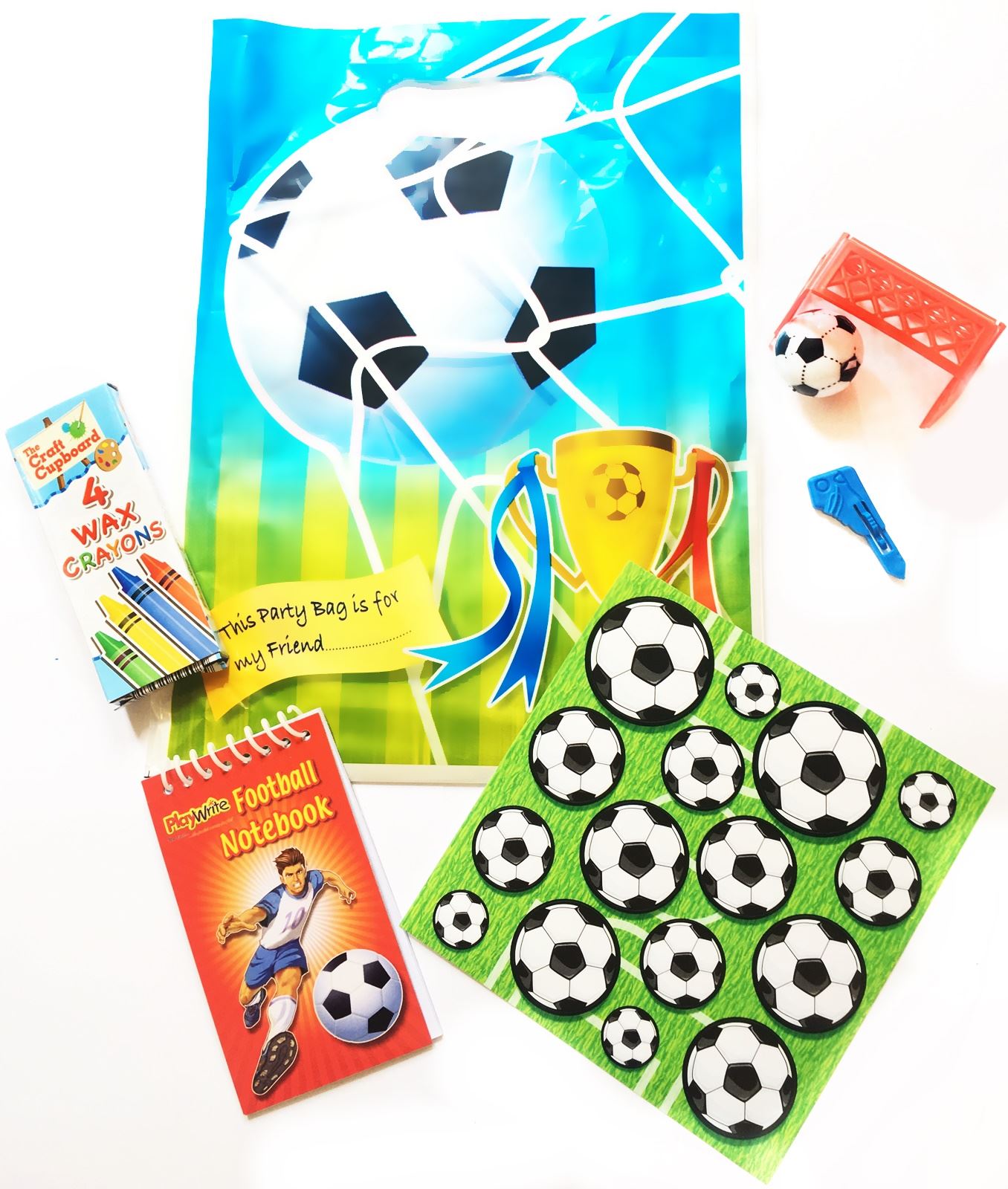 FOOTBALL FILLED PARTY BAG. 383013 \\\KD10072