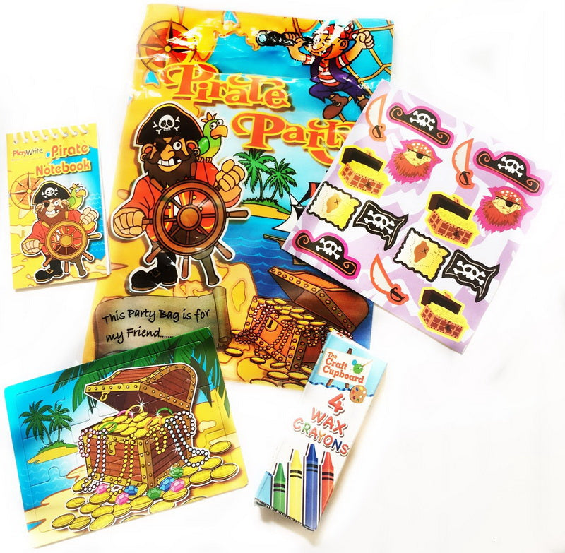 PIRATE FILLED PARTY BAG. 383010 \\\KD10082