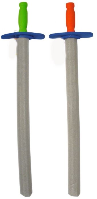 KNIGHTS FOAM SWORD 75CM ASSORTED COLOUR. 360701 \\\KD10084