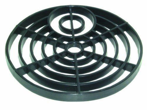 ROUND GULLY GRID BLACK 6 INCH. M1491 \\\KD10094