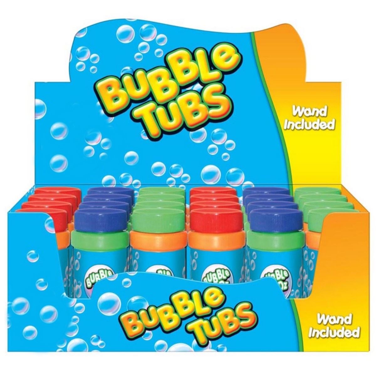 BUBBLES IN DISPLAY BOX ASSORTED 70ML 24/PK. TY3941-24 \\\KD10096