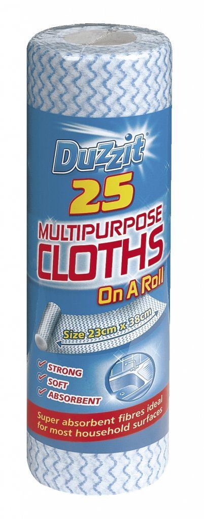 DUZZIT MULTI PURPOSE CLOTH 25/PK. DZT1050A \\\KD10124