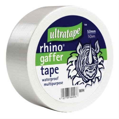 RHINO CLOTH TAPE WHITE 50MM X 10M. RT0106WHRH6 \\\KD10148