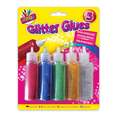 5 PACK GILLTER GLUE. TA5031 \\\KD10157