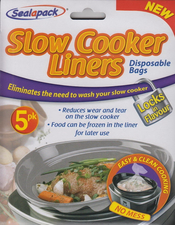 SLOW COOKER LINERS PACK CONTAINS 5 BAGS. SAP028-36 \\\KD10163