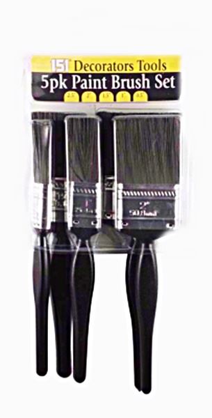 5PK PAINT BRUSH. 151031 \\\KD10168