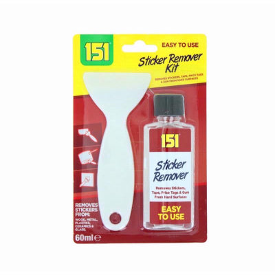 STICKER REMOVER KIT 60ML. 151SR \\\KD10176