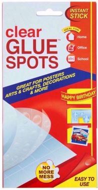 CLEAR GLUE SPOTS HOME OFFICE SCHOOL. 1511058-36 \\\KD10185